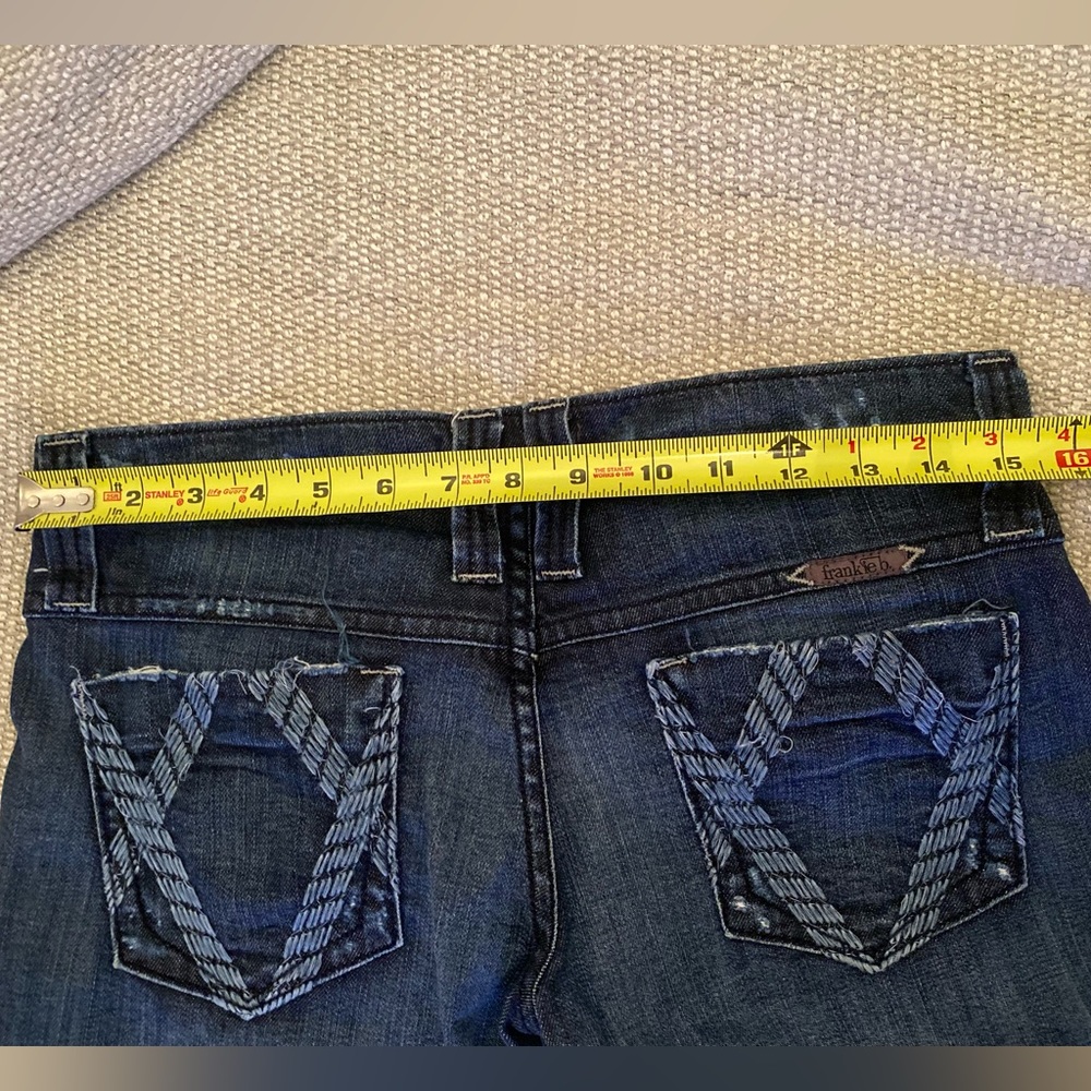 Vintage Frankie b Low Rise Dark Wash Jeans Size 27 - Picture 11 of 14